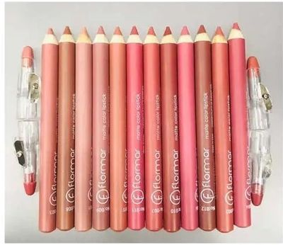 Flormar Matte Lip Pencil Pack of 12