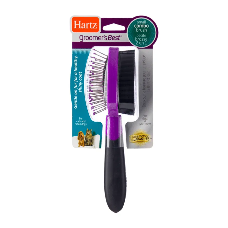 HARTZ DOG DELUXE  COMBO BRUSH