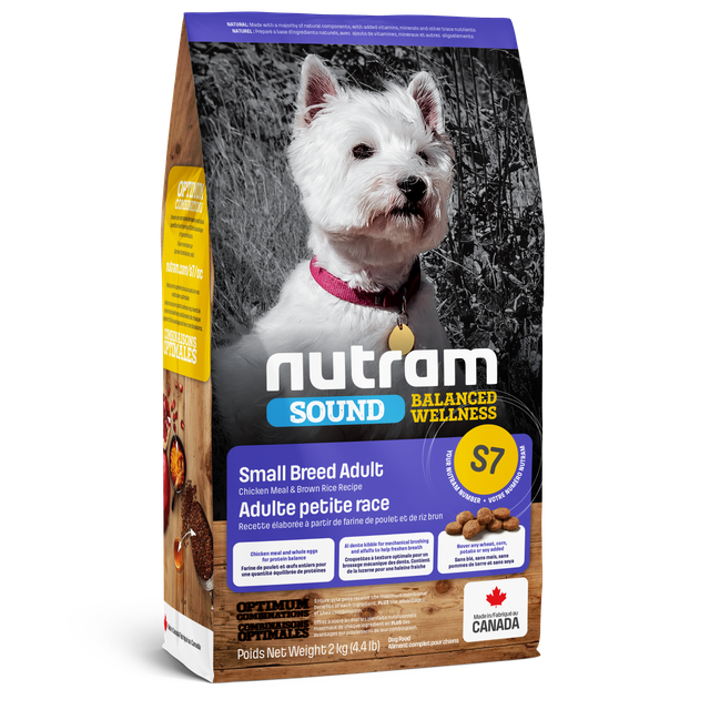 NUTRAM S7 SMALL BREED ADULT DOG X 2 KG