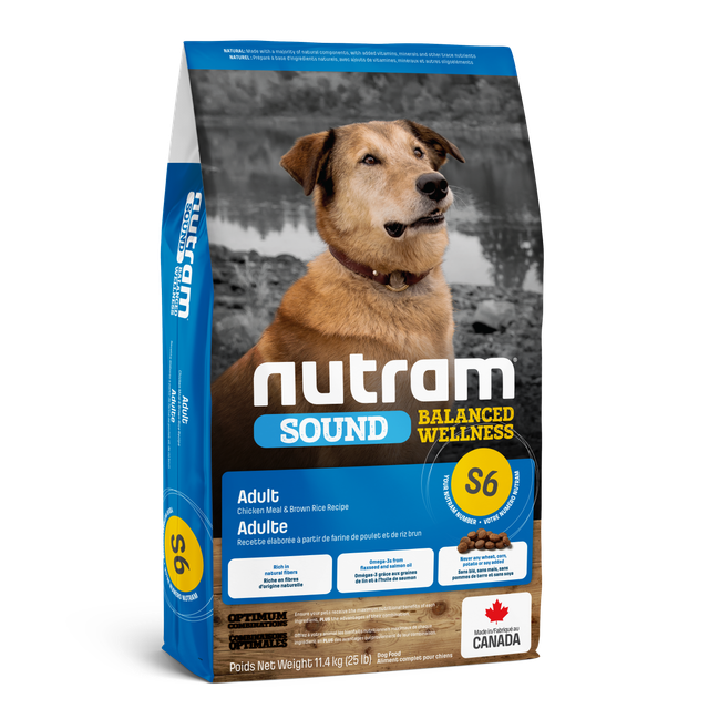 NUTRAM S6 ADULT DOG X 11.4KG