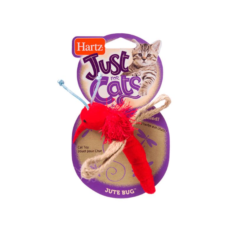 HARTZ JUTE BUG CAT TOY