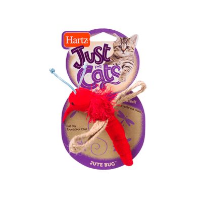 HARTZ JUTE BUG CAT TOY