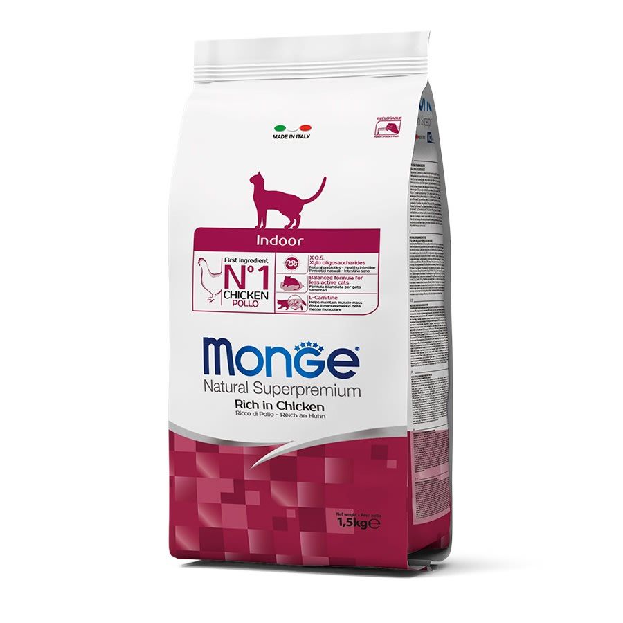 MONGE FELINE ADULT INDOOR 1.5kG