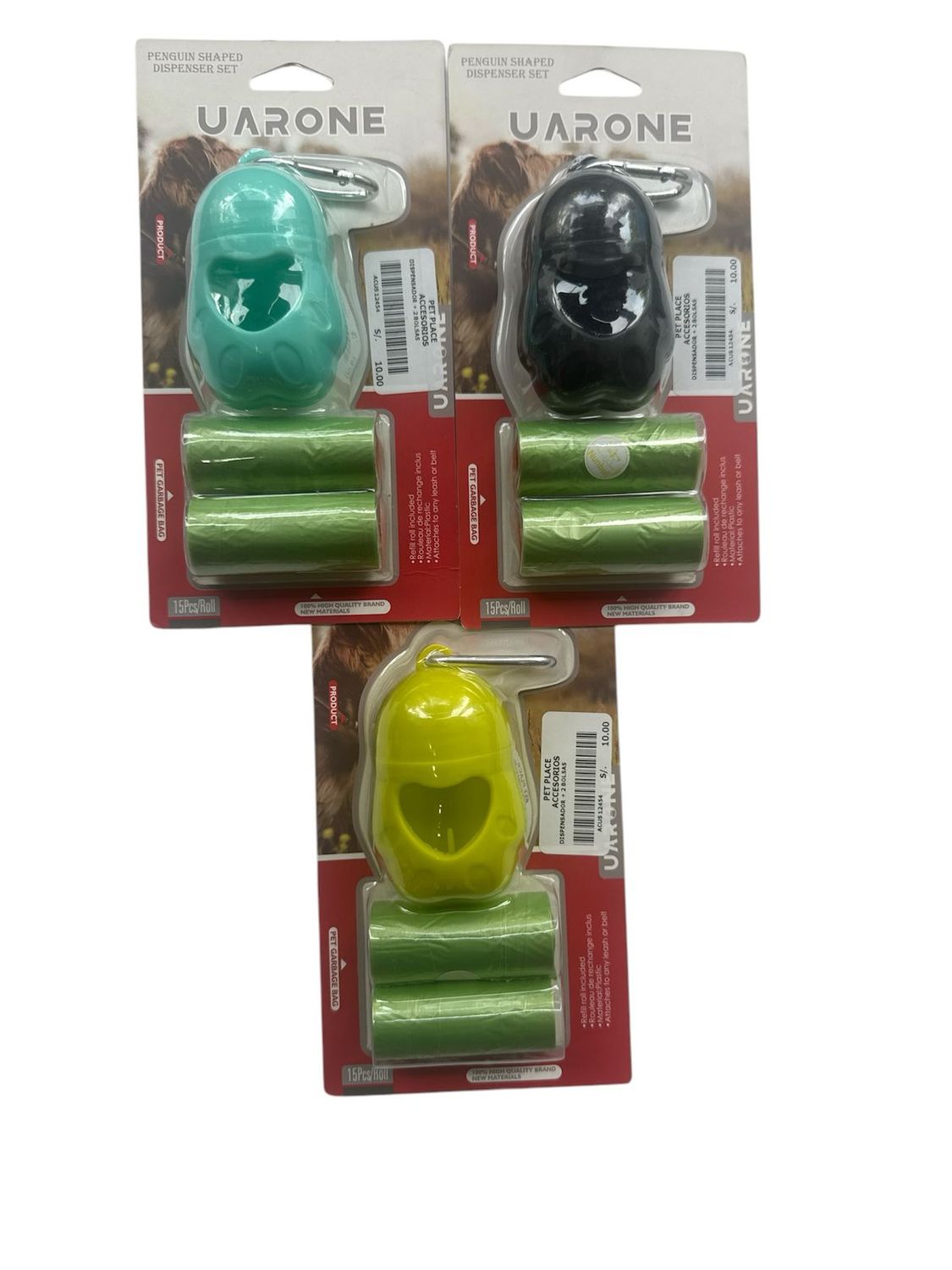 DISPENSADOR + 2 BOLSAS
