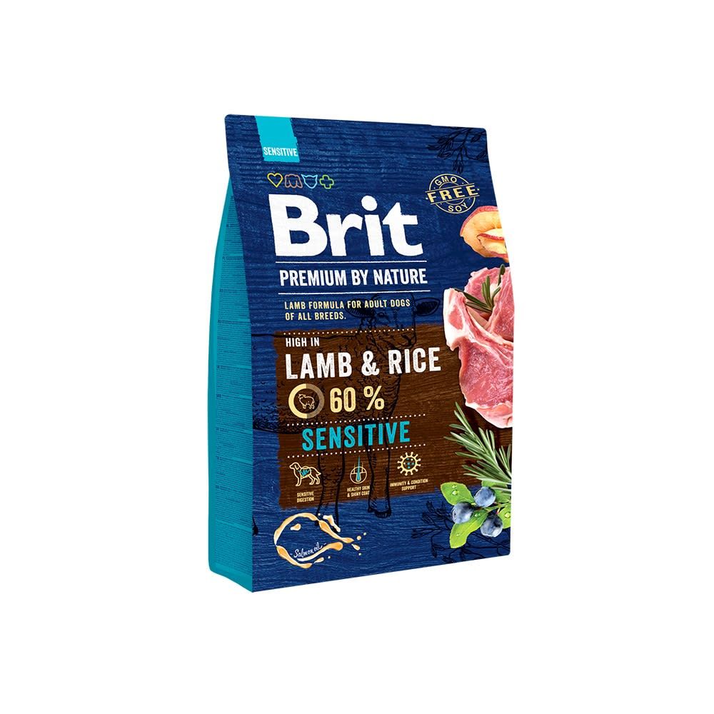 BRIT PREMIUM LAMB/RICE 3KG