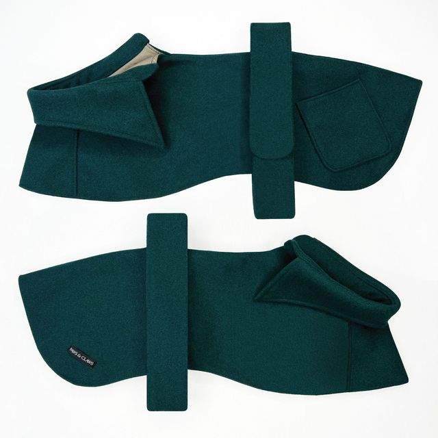 PAWS &amp; CLAUS VICTORIA COAT VERDE T/3