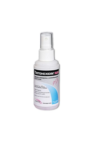 TRITOHEXIDIN PLUS FRASCO SPRAY 50ML