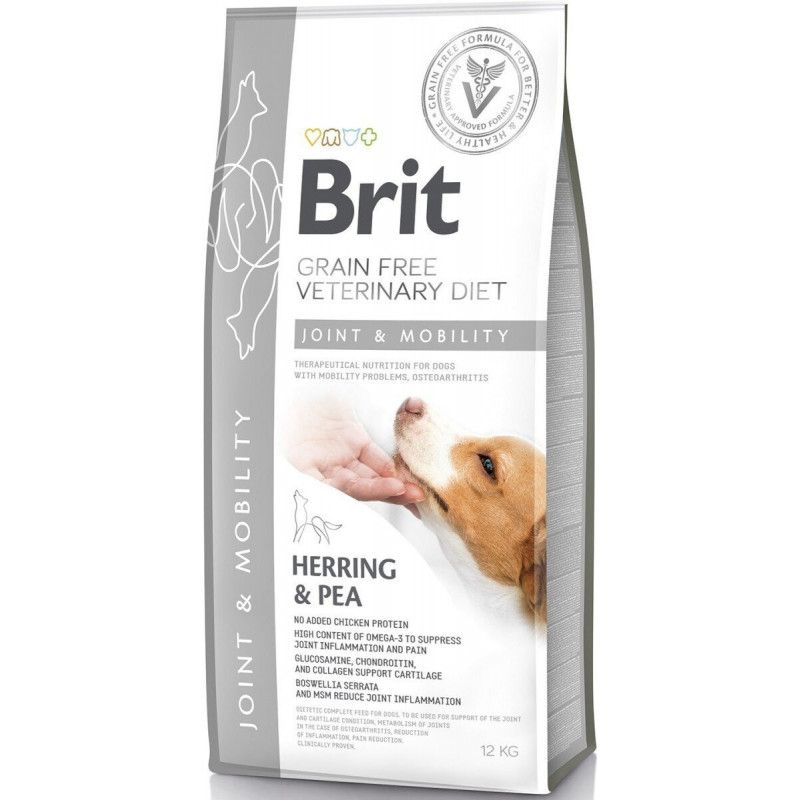 BRIT GF VET DIETS DOG MOBILITY 12KG