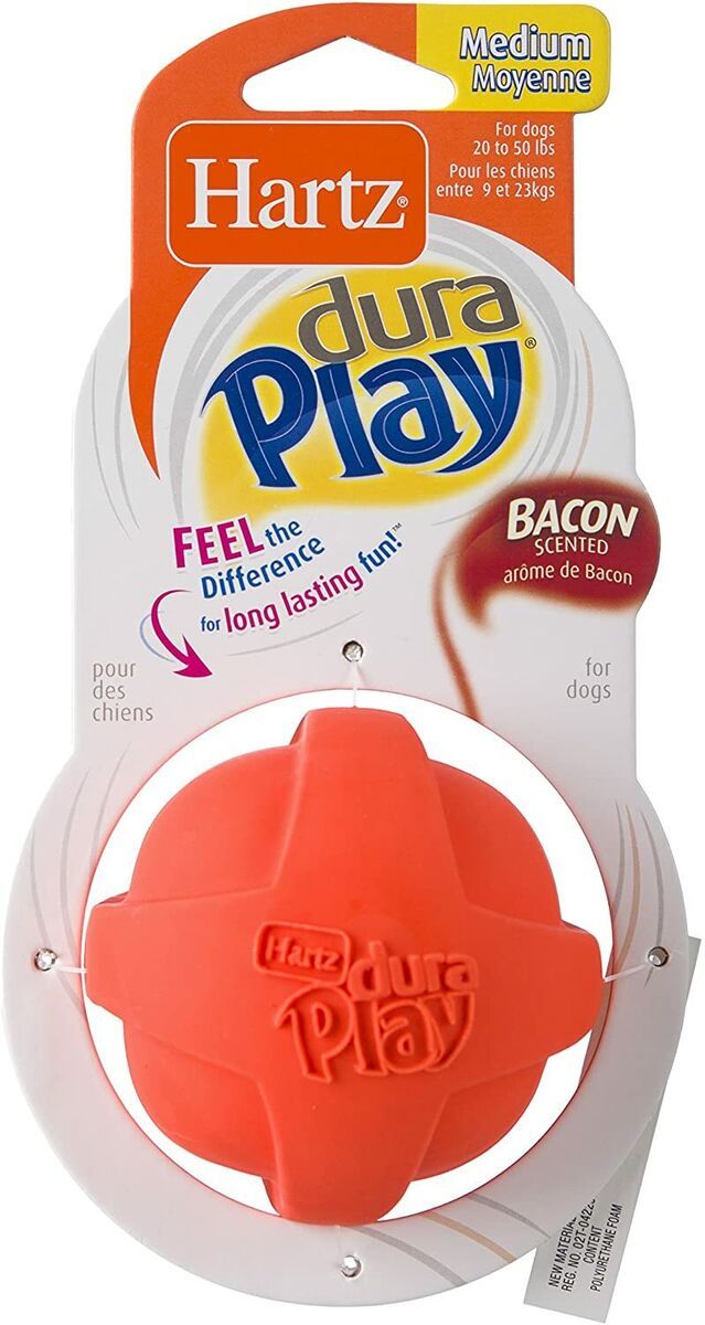 HARTZ DURAPLAY BALL DGO TOY NEW MEDIUM