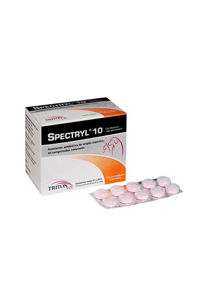 SPECTRYL 10 X CAJA  100 TAB