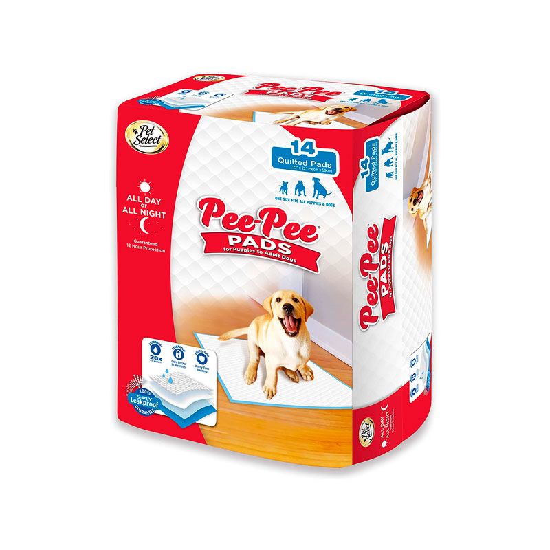 FOUR PAWS PET SELECT PEE PEE PAD 14UN.
