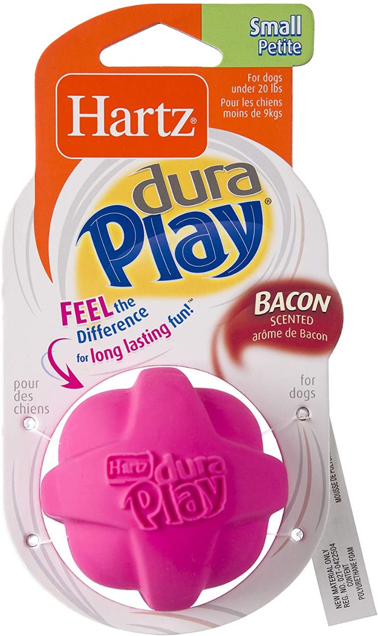 HARTZ DURAPLAY BALL DOG TOY SMALL PETITE