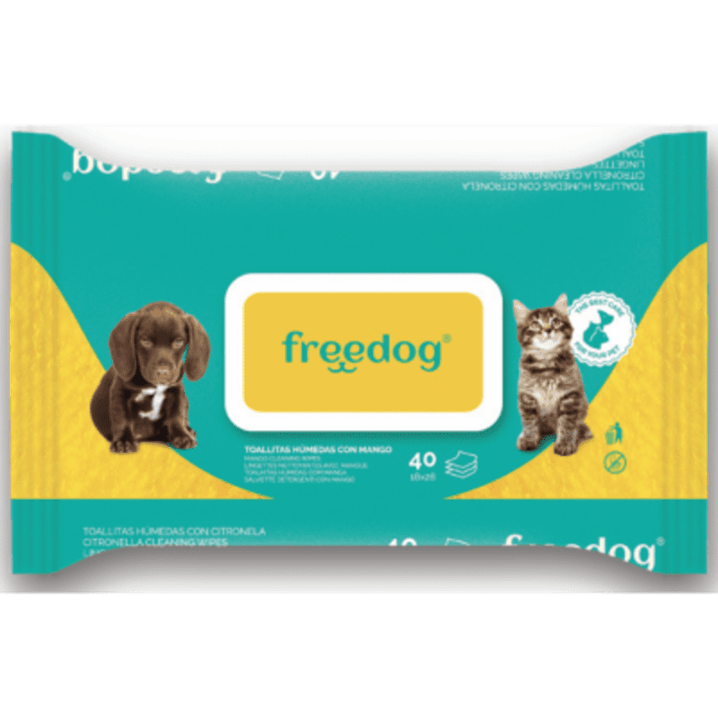 TOALLAS HUMEDAS FREEDOG