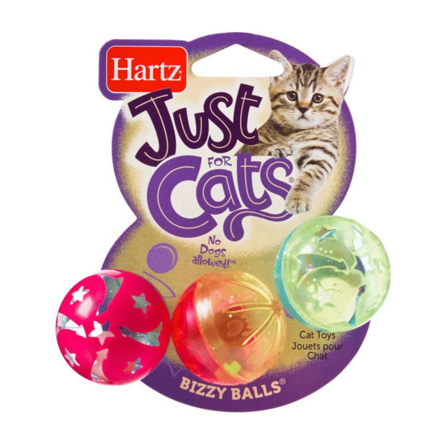 HARTZ BIZZY BALLS CAT TOY