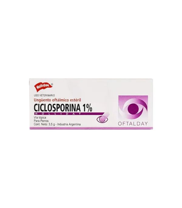 CICLOSPORINA UNGUENTO 1% 3.5g