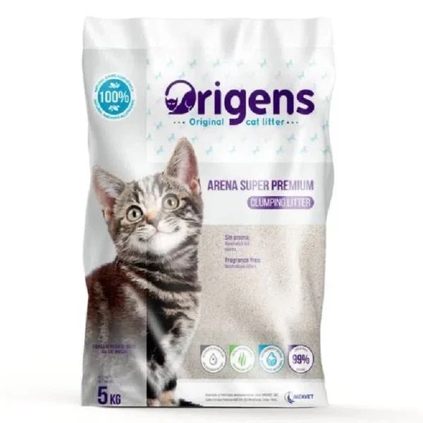 ARENA ORIGENS SIN AROMA 5KG