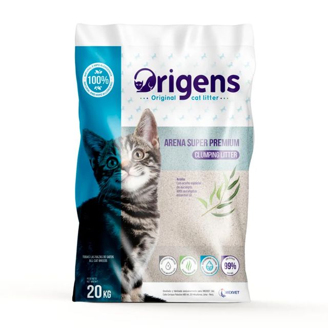 ARENA ORIGENS CON EUCALIPTO 20KG