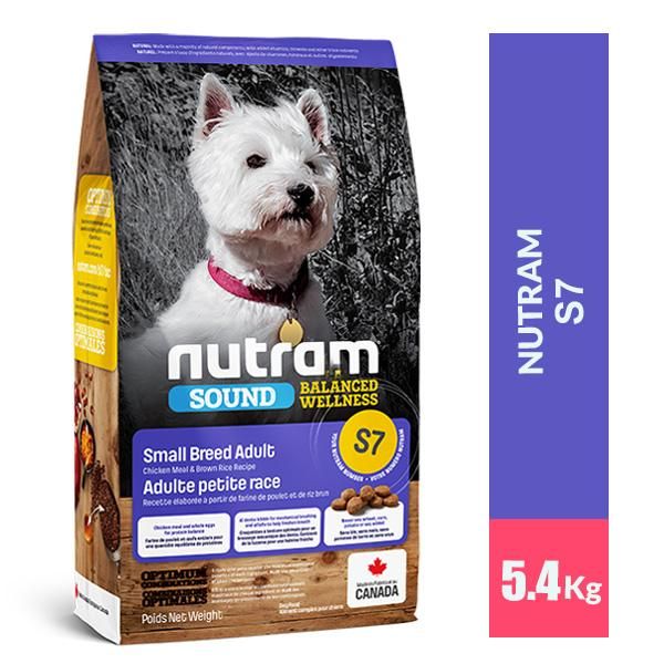 NUTRAM S7 SMALL BREED ADULT DOG 5.4KG
