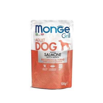 MONGE GRILL SALMON SOBRE 100gr