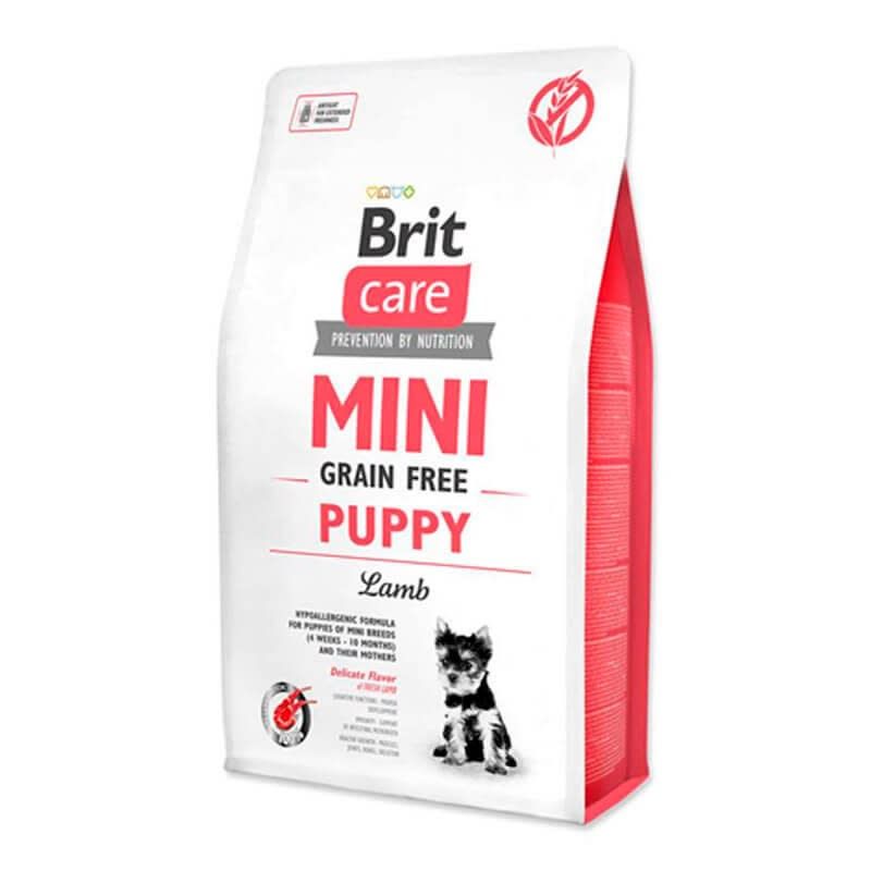 BRIT CARE MINI GF PUPPY LAMB 2 KG