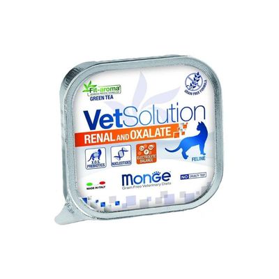 MONGE FELINE RENAL &amp; OXALATE 100gr