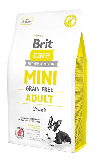BRIT CARE MINI GF ADULT LAM 2 KG