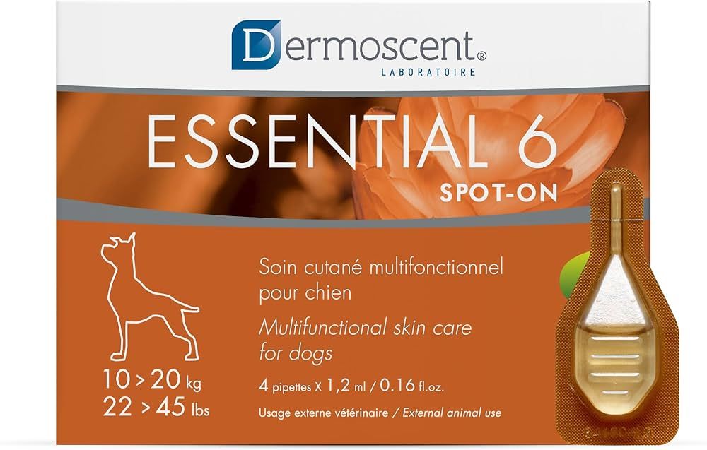 ESSENTIAL 6 SPOT ON DOG 10-20 KG