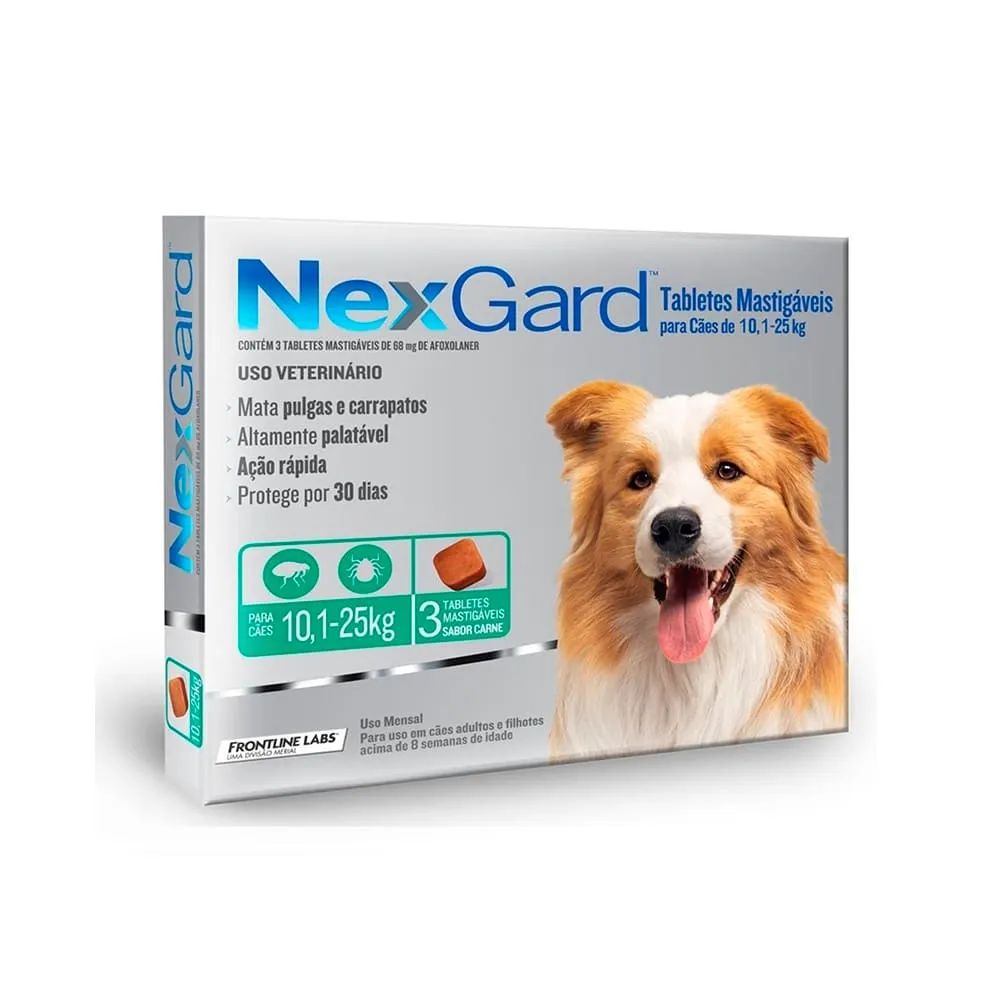 NEXGARD 10 - 25 KG