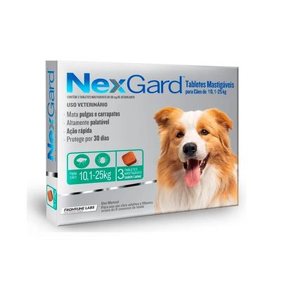 NEXGARD 10 - 25 KG