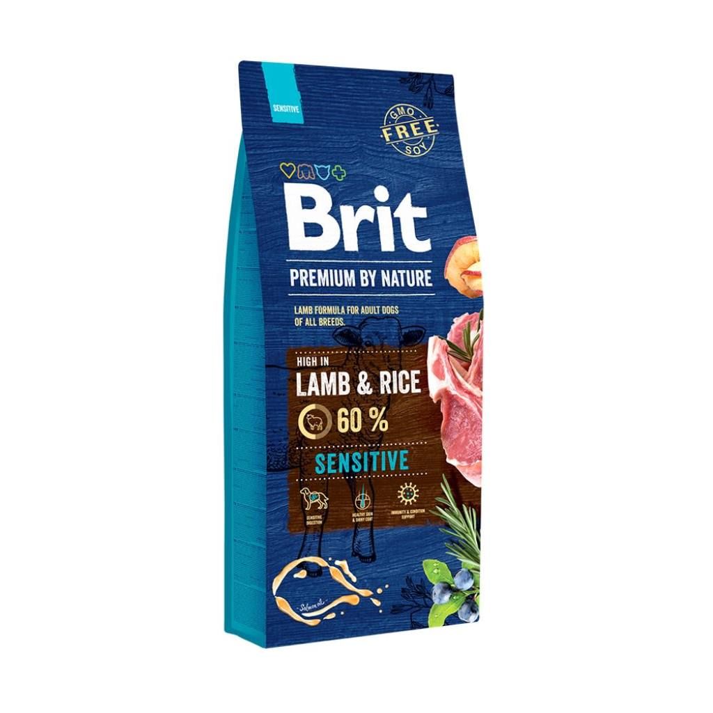 BRIT PREMIUM LAMB/RICE 15KG