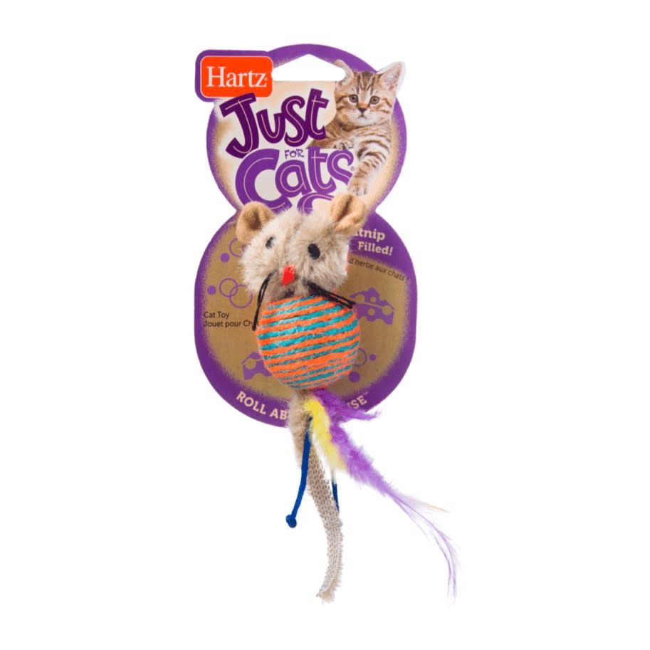 HARTZ ROLLABOUT MOUSE CAT TOY