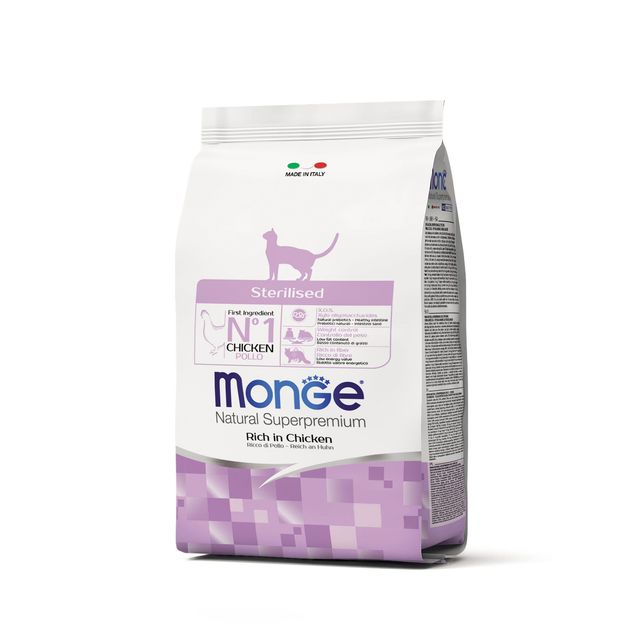 MONGE FELINE STERILISED 400gr
