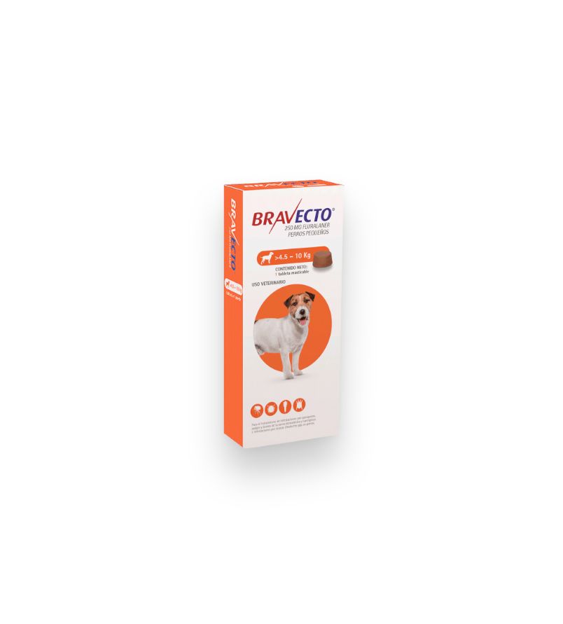 BRAVECTO  250 MG 4.5 A 10 KG