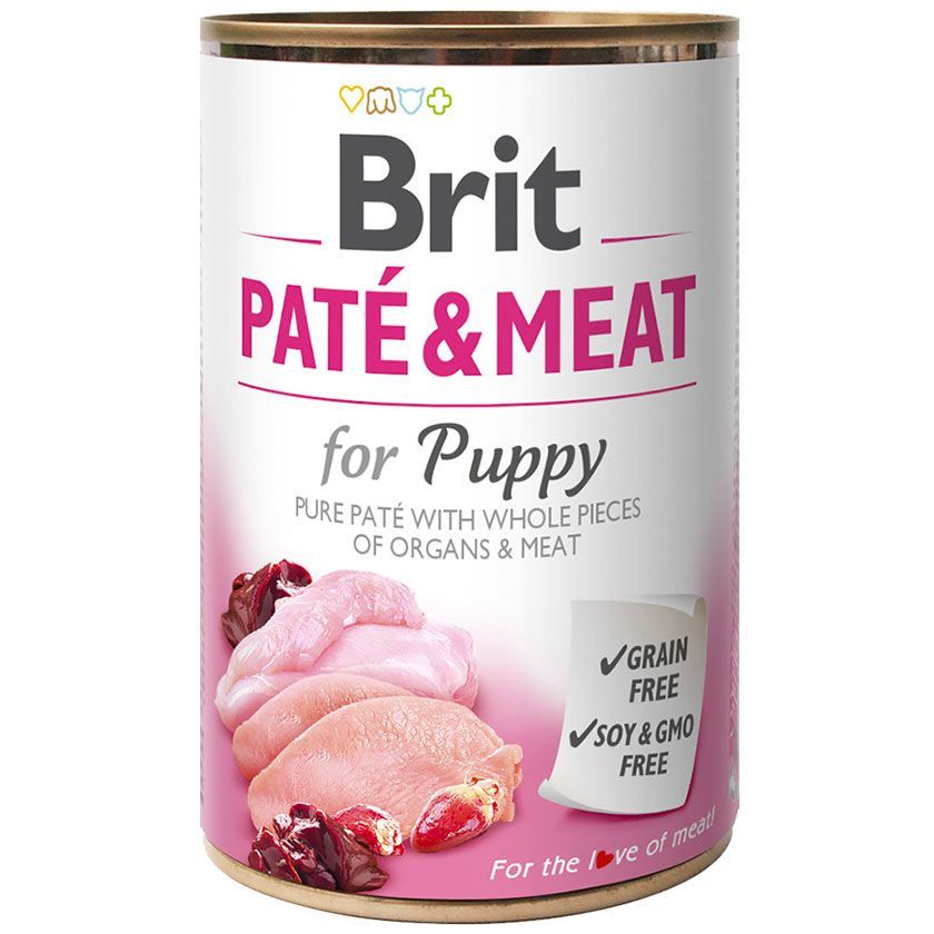 BRIT PATE &amp; MEAT PUPPY 400g