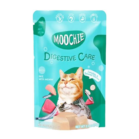 MOOCHIE CAT BENEFITS POUCH 70GR-DIGESTIVE CARE