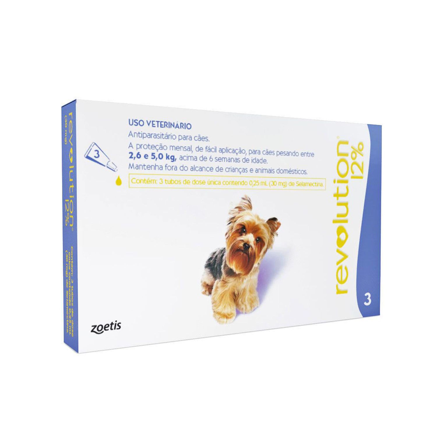 REVOLUTION (2.6 - 5KG) 12% x 0.25ml
