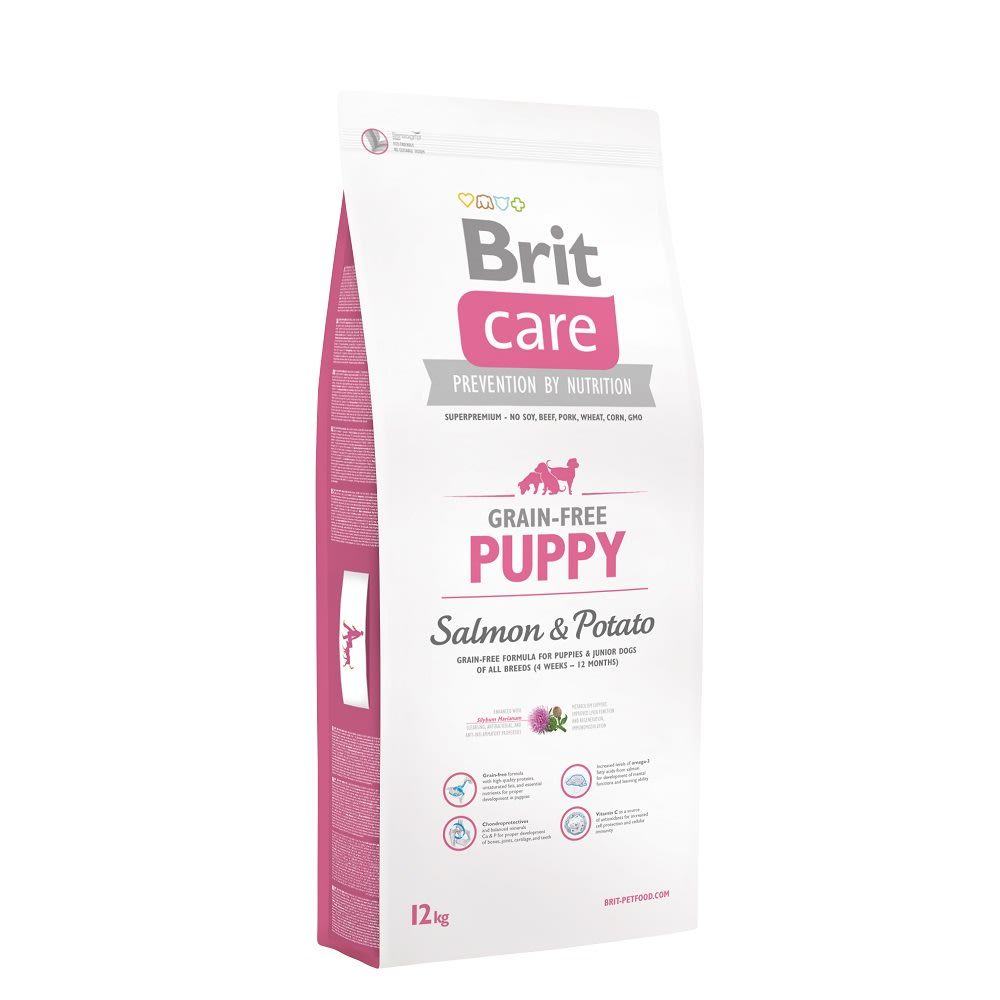 BRIT PUPPY SALMON X 12KG
