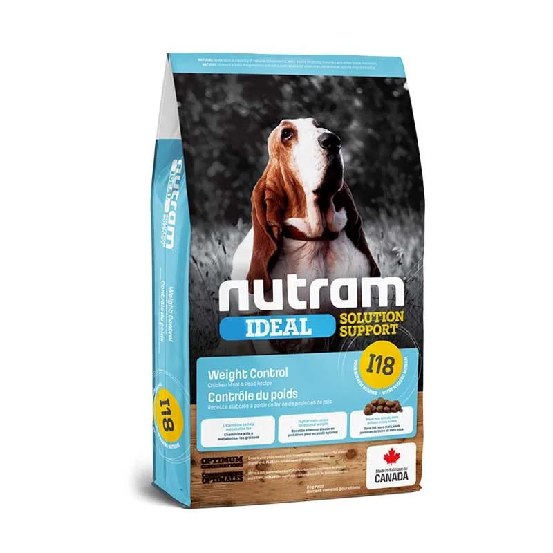 NUTRAM I18 WEIGHT CONTROL DOG X 11.4KG