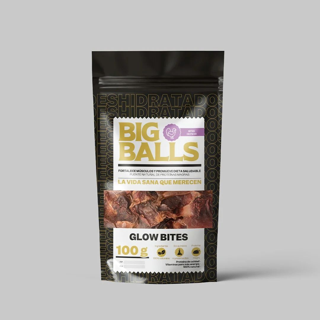 BIG BALLS BITES DE PAVO 100gr