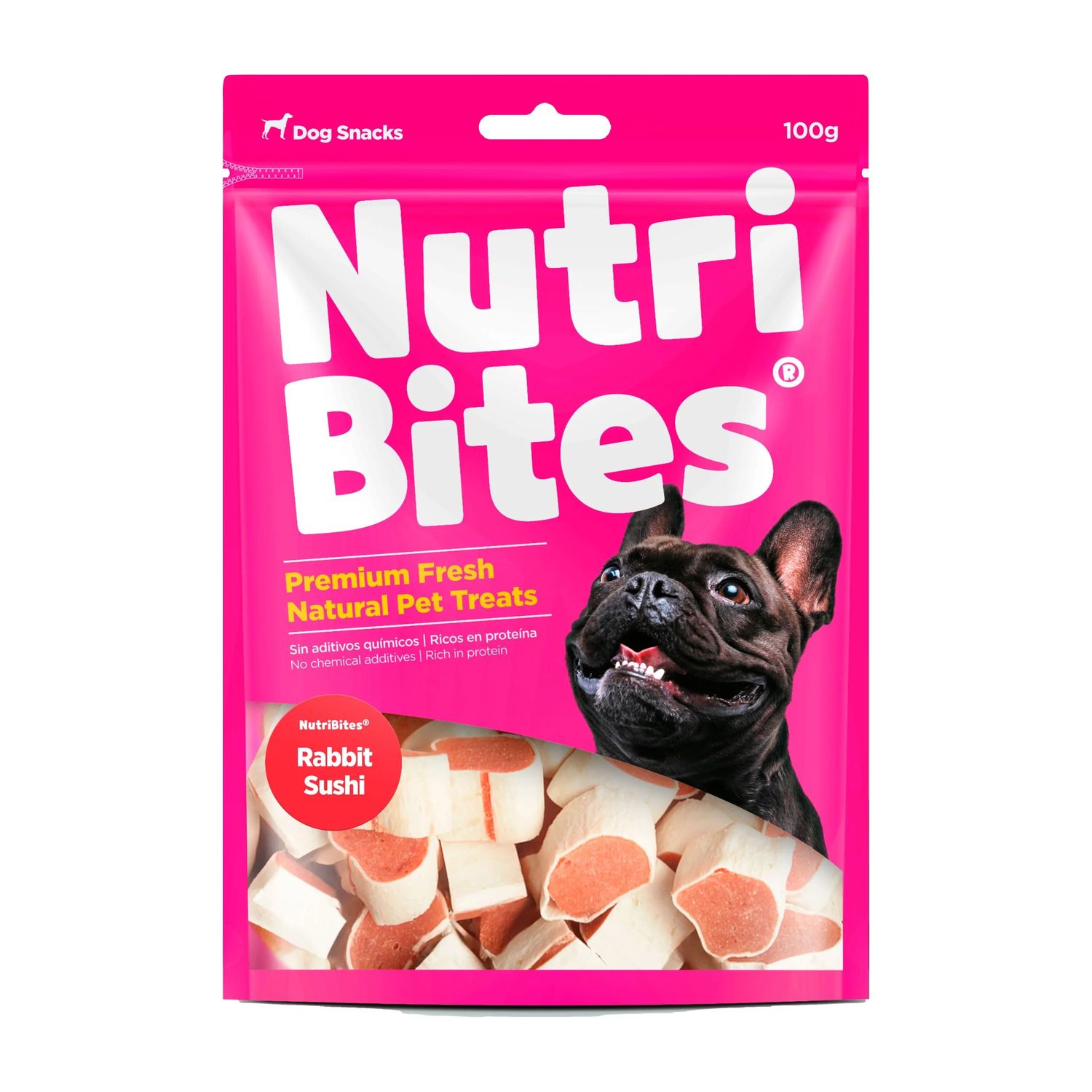 NUTRIBITES RABBIT SUSHI X 100G