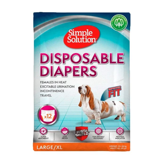 MANNA PRO DISPOSABLE DIAPER L
