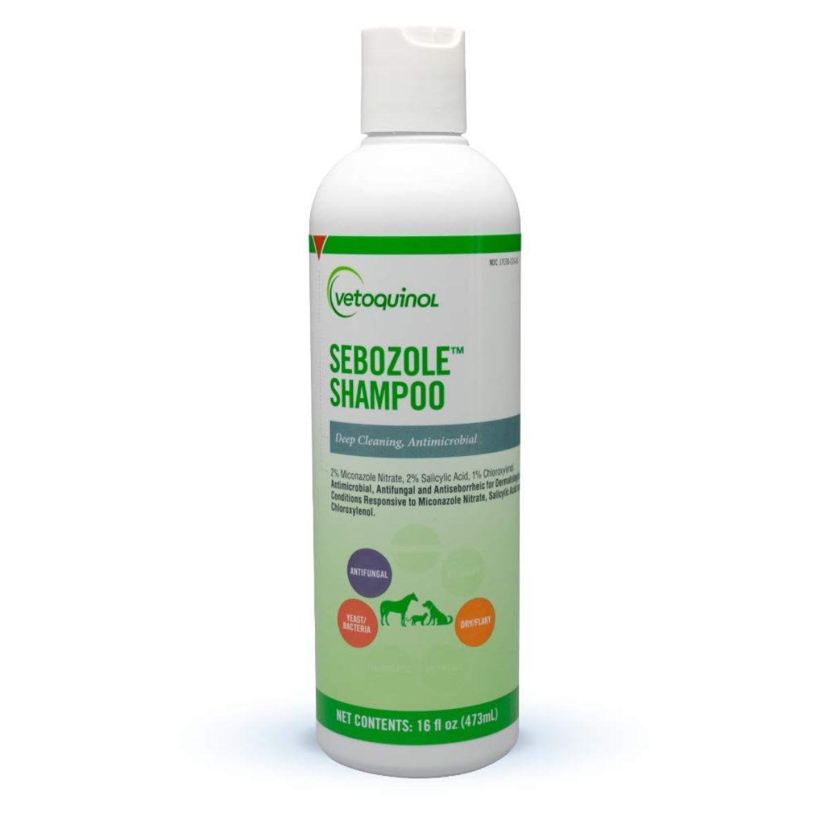 SHAMPOO SEBOZOLE 16OZ