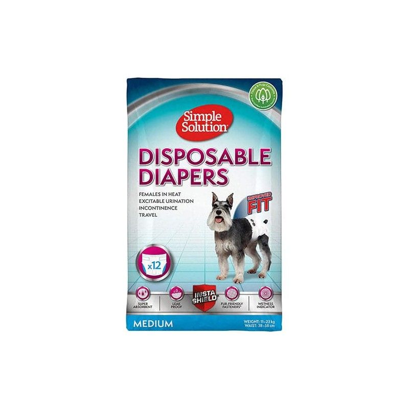 MANNA PRO DISPOSABLE DIAPER M