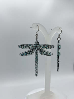 Dragonfly Dangle Earrings