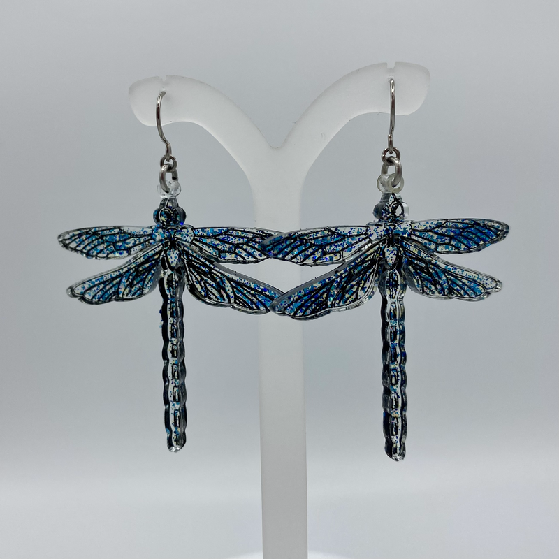 Dragonfly Dangle Earrings