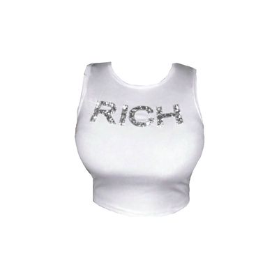 Lettered Crop Top