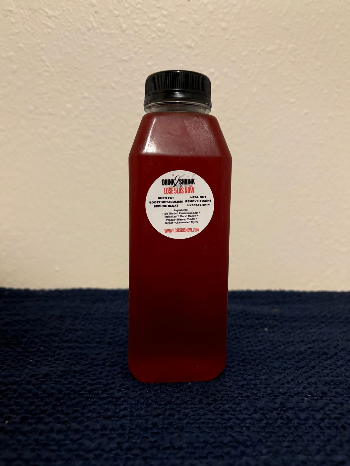 (1) 16oz Drink2Shrink Instant Tea