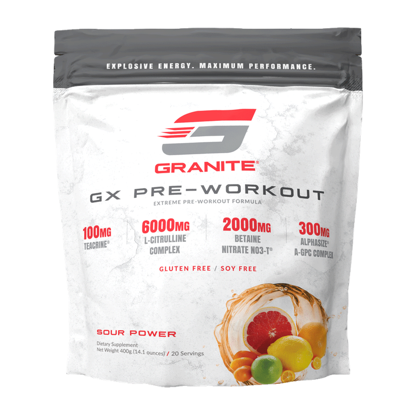 GX Pre-Workout, Flavor: Sour Power