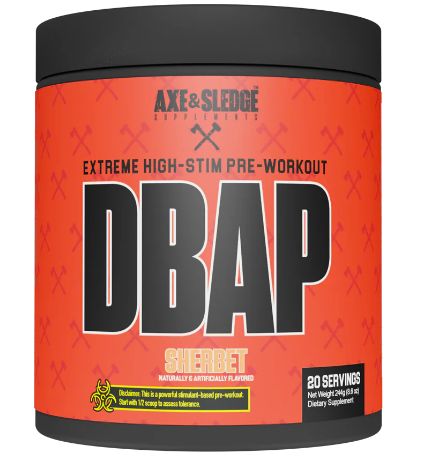 DBAP Extreme Pre-workout, Flavor: Sherbert