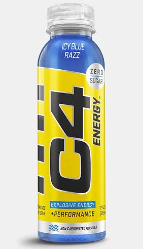 C4 Energy, Flavor: Icy Blue Razz